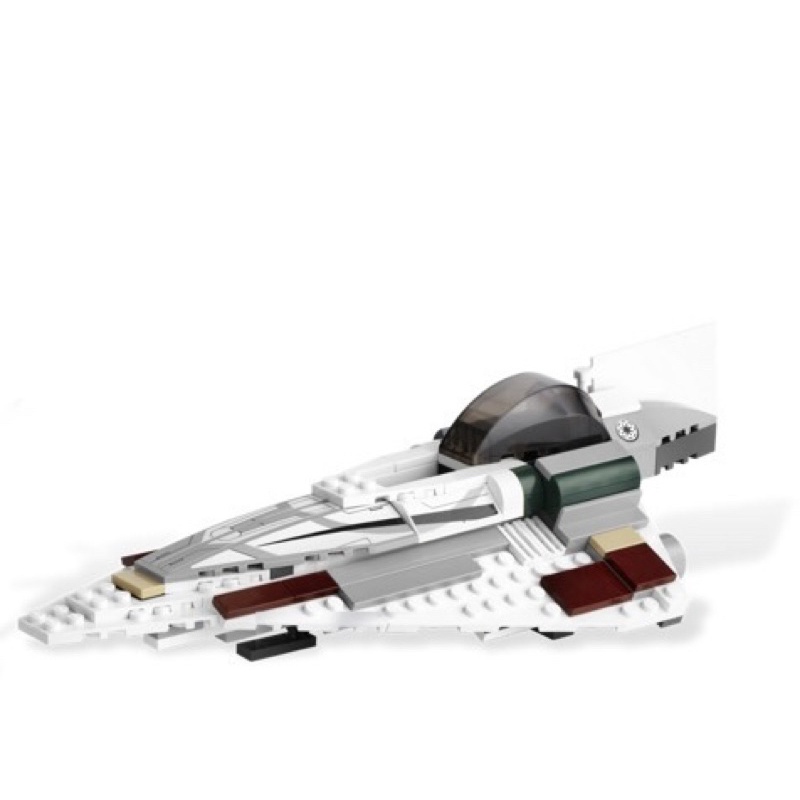 LEGO 7868 星戰系列 雲度絕地戰機載具 無盒無說明書無人偶