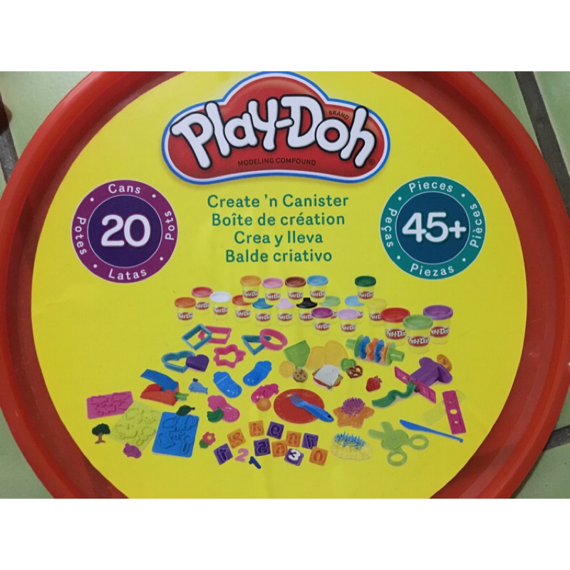 好市多 Costco 培樂多 歡樂創意黏土桶 Play-Doh