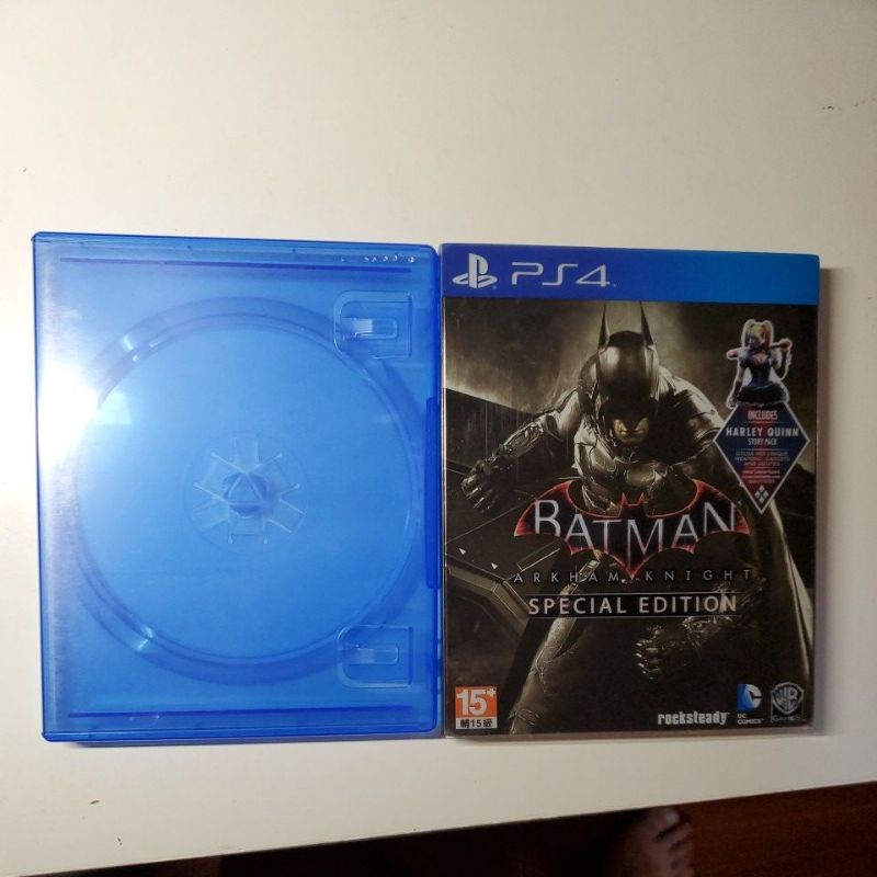 天天免運費＆10倍蝦幣回饋 二手現貨 ps4 蝙蝠俠 阿卡漢騎士 英文版 鐵盒版