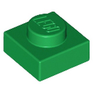 樂高 LEGO 綠色 1x1 薄板 薄片 薄磚 顆粒 3024 302428 積木 基本 Green Plate