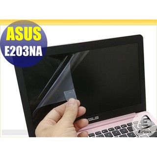 【Ezstick】ASUS E203 E203N E203NA 專用 靜電式筆電LCD液晶螢幕貼 (可選鏡面或霧面)