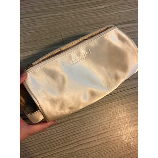 BVLGARI 寶格麗 9成新 化妝袋 正品 外出 隨身袋 旅行袋 過夜包 小包包 化妝包 正品 精品
