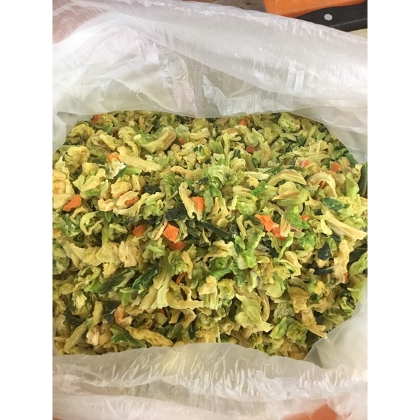 300克泡麵高麗菜乾 乾燥高麗菜乾有紅蘿蔔批發零售客製化