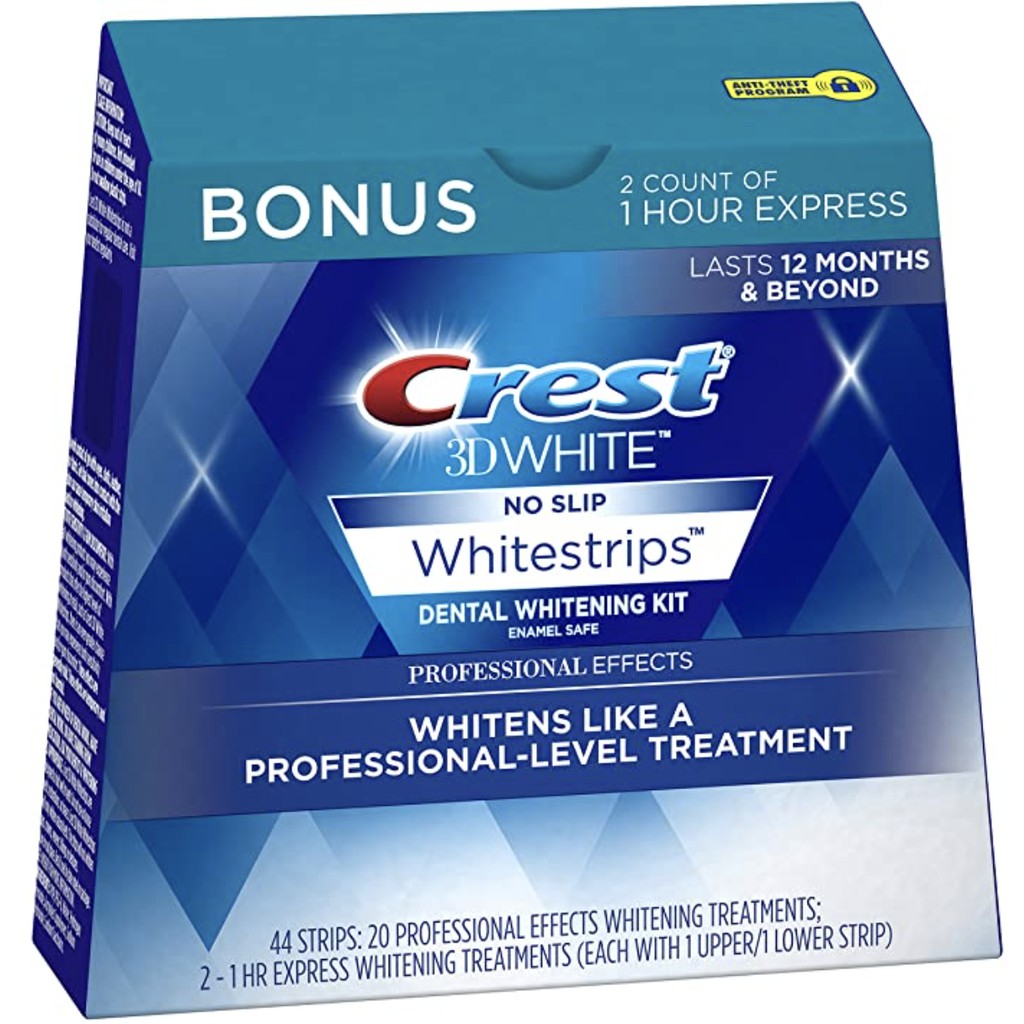 過期品 Crest 3D White 牙齒美白貼片 美白貼片 牙齒貼片 Professional Effects