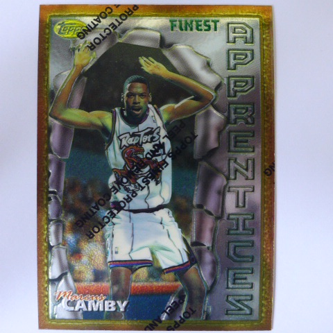 ~ Marcus Camby ~RC/NBA球星/馬克斯·坎比 1996年Finest.金屬設計.新人卡