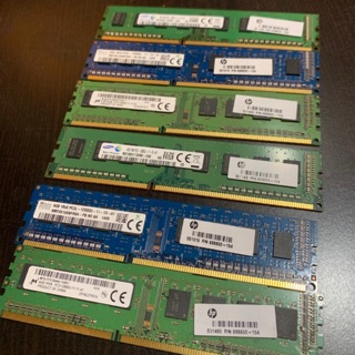 DDR3 1600 4G 各大廠二手記憶體 測試正常 七天包退！