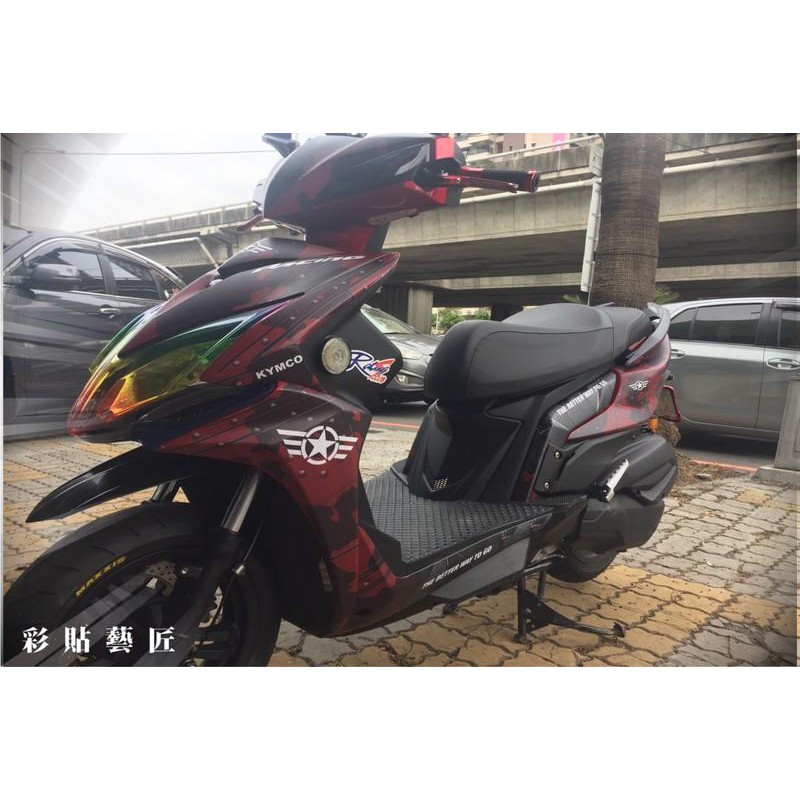 Racing S 雷霆 S 125 (共4色)坦克裝甲 機車貼紙 彩貼 防刮 車膜 遮傷 車殼 保護 包膜 惡鯊彩貼