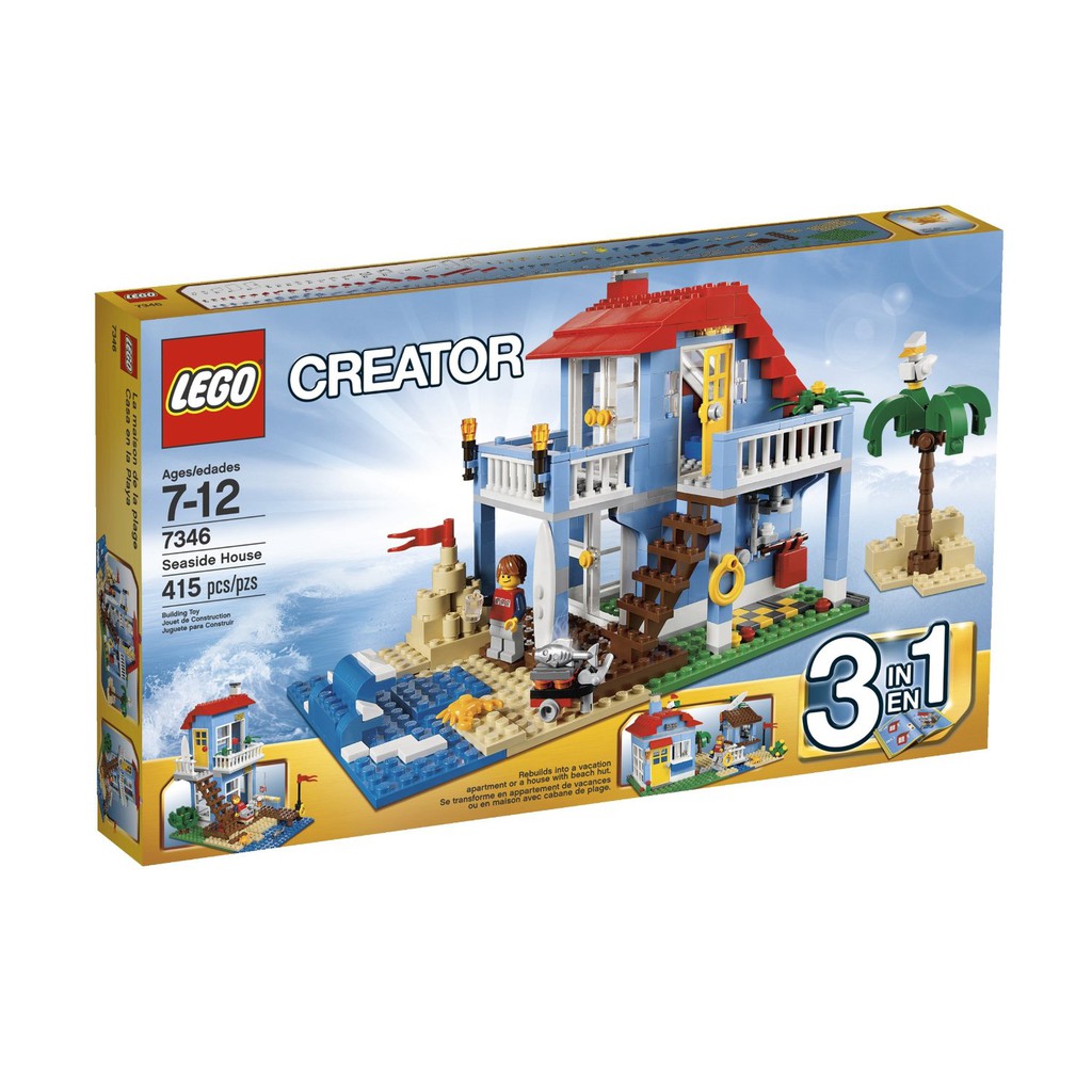 含盒全新未拆現貨 LEGO Creator 創意系列 7346 Seaside House(絕版) 最後一組