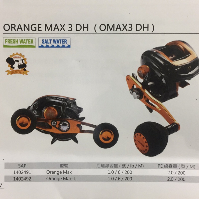 ABU Orange Max