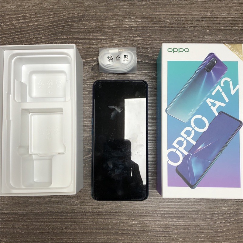 OPPO A72 歐若拉紫 二手