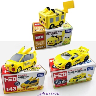 CC精選🔔TOMY多美卡 皮卡丘 合金車模型禮品收藏兒童玩具神奇寶貝跑車合金車小汽車🔔