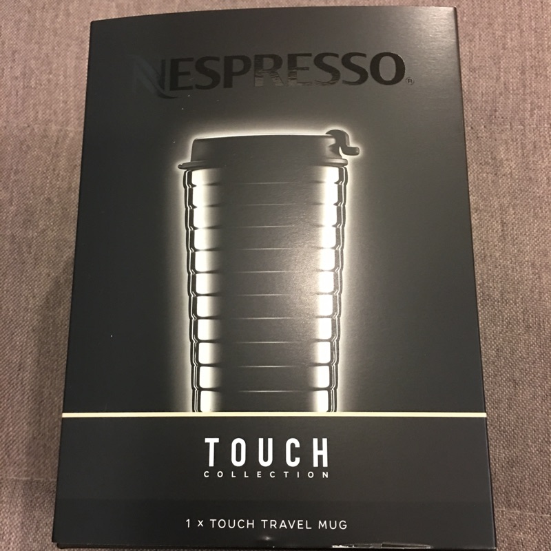 [全新]Nespresso TOUCH Travel Mug 不銹鋼隨行杯