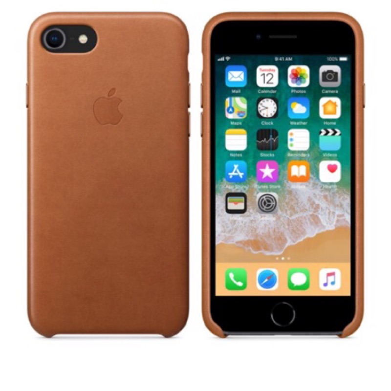 iphone7/8原廠皮革皮套