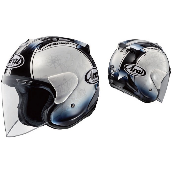 GP部品★ Arai SZ-RAM4 地圖帽 耳蓋 原田哲也 HARADA TOUR HARADA-TOUR