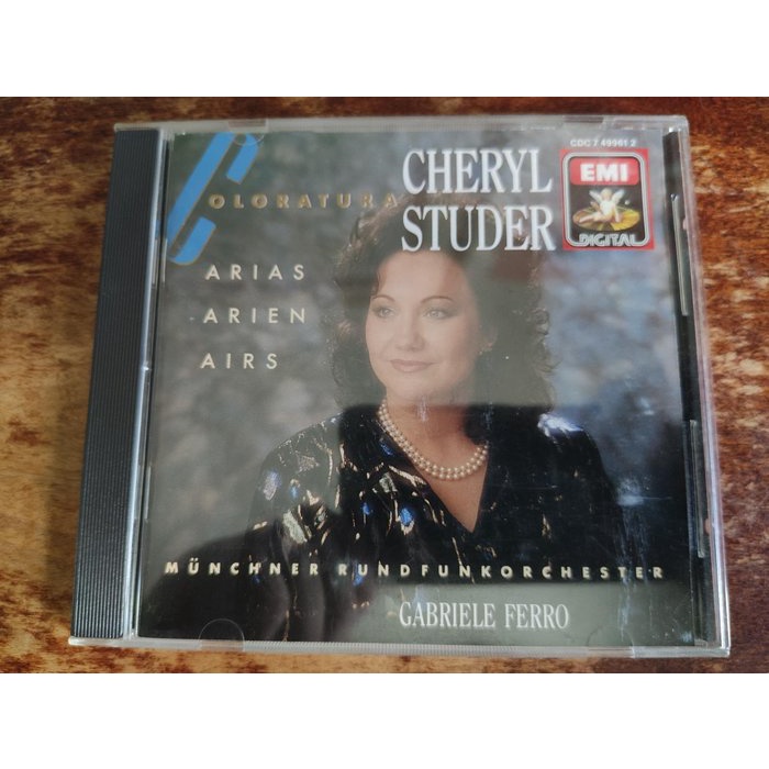 文本齋 Cheryl Studer Ferro Coloratura Arias 慕尼黑廣播管弦 EMI