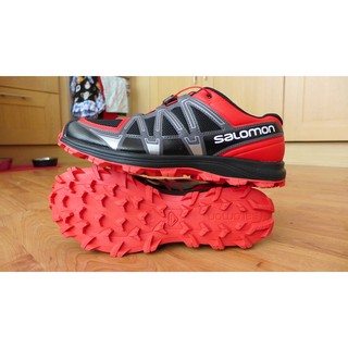 法國索羅門 Salomon Men's Fell Raiser Trail Running Shoe 越野鞋 黑/紅