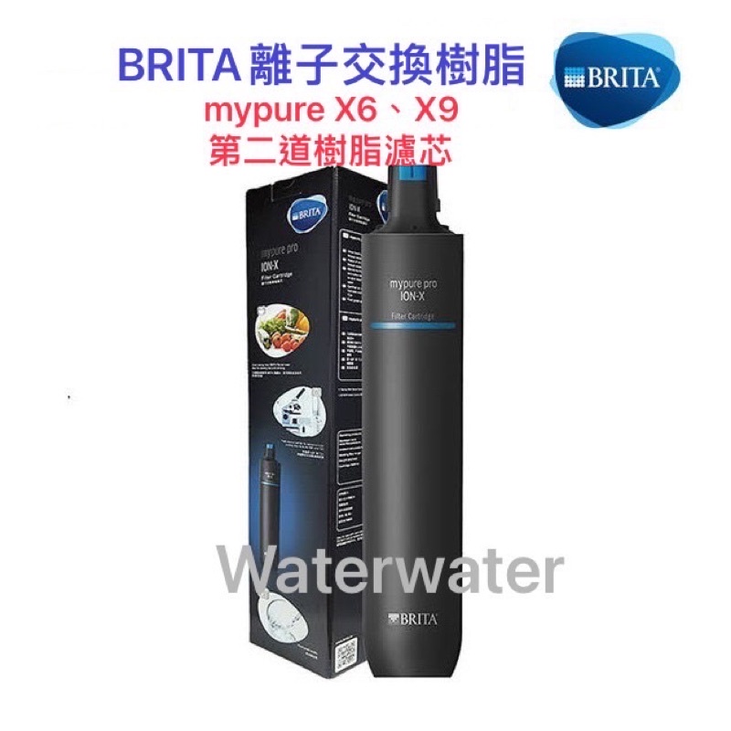 BRITA 離子交換樹脂濾心 pro ION-X適用X9、X6 過濾系統第二道濾心