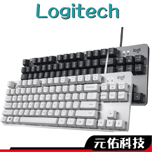 Logitech 羅技 K835 TKL 機械式鍵盤 黑 白 青軸 紅軸 84鍵 有線 ABS鍵帽 鋁製外殼 機械鍵盤