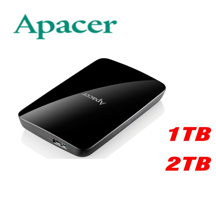 Apacer AC233 2TB 宇瞻 USB3.2 2.5吋 行動硬碟