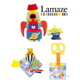 全新 Lamaze 拉梅茲 疊疊火箭 玩具總動員 小熊維尼 固齒器 安撫 幼兒 玩具 Toy story 三眼怪