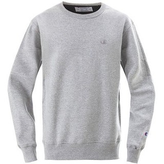 【紐約范特西】2016 美版 Champion Basic Logo 內裡鋪棉灰色長袖Tee S0888-806