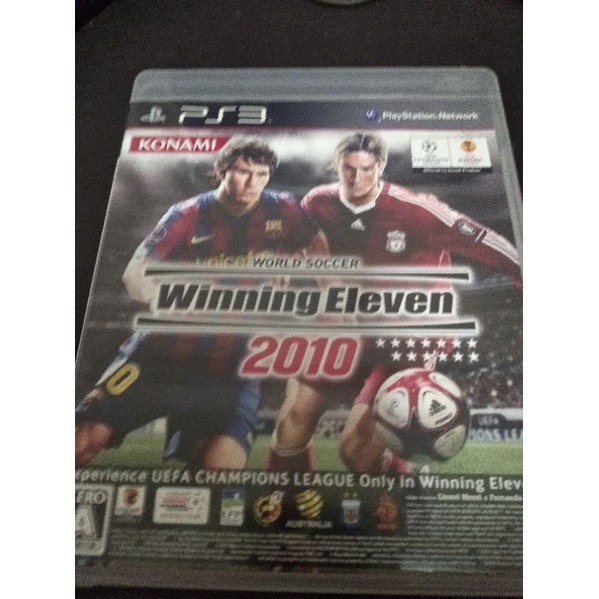ps3遊戲光碟 winning eleven 2010 would soccer