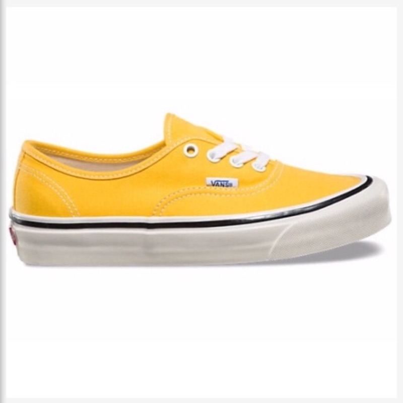 韓國代購 VANS Authentic 44 DX 黃 休閒帆布鞋 $ 2580   VN0A38ENMRA