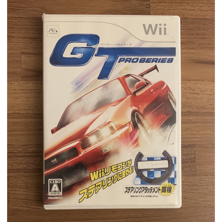 Wii GT賽車 職業賽車 競速 正版遊戲片 原版光碟 日文版 日版適用 二手片 中古片 任天堂