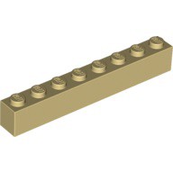磚家 LEGO 樂高 砂色 Brick 1x8 基本顆粒 基本磚 顆粒磚 3008