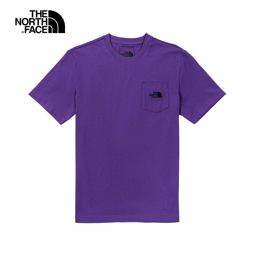 The North Face 男 短袖T恤 紫 NF0A4NEVNL4