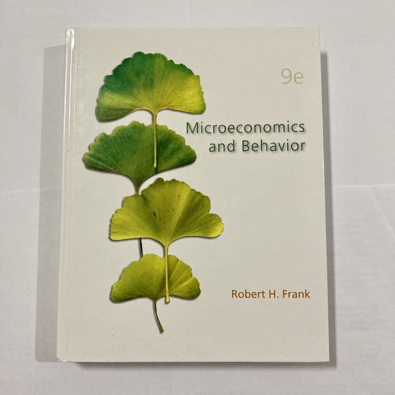 Microeconomics and Behavior個體經濟學(9版)
