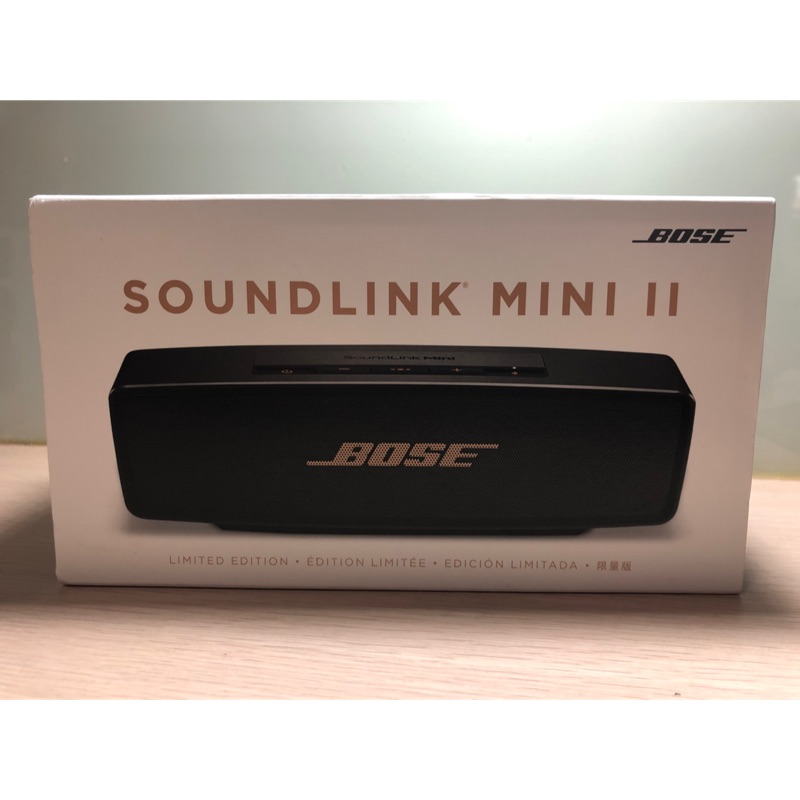 Bose SOUNDLINK MINI II 黑金限量版