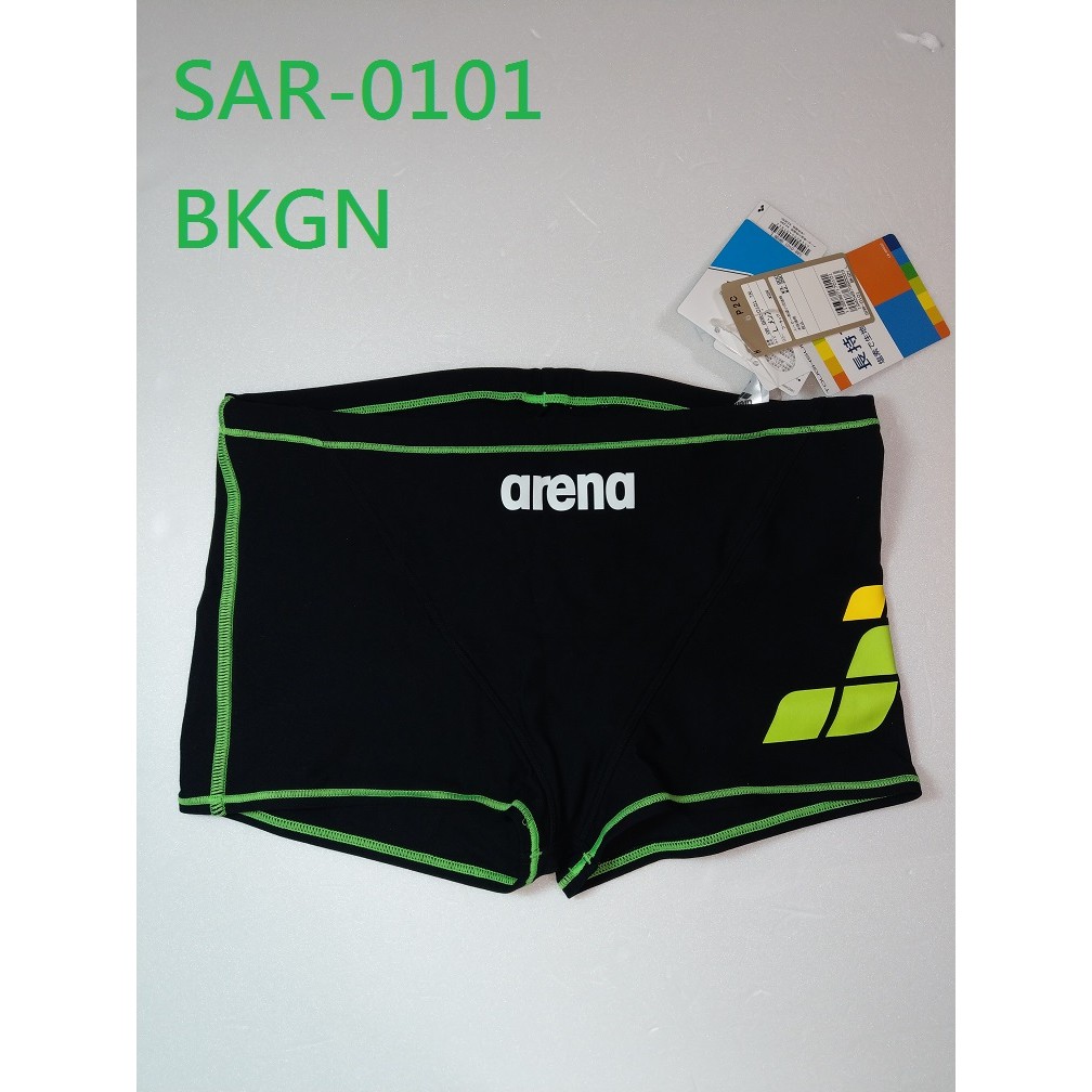 【ARENA+游泳多多】 ARENA  SAR-0101 男性 彩虹標 練習型泳褲 尺寸130,140,S,L,O