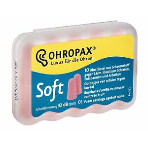 現貨 德國  Ohropax Soft  抗噪舒適耳塞 彩色防水耳塞 隔音耳塞 考生必備 防噪音 幫助睡眠