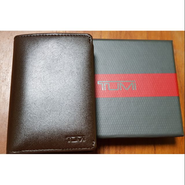 TUMI 名片夾 原價4300 全新未使用 Gusseted card case