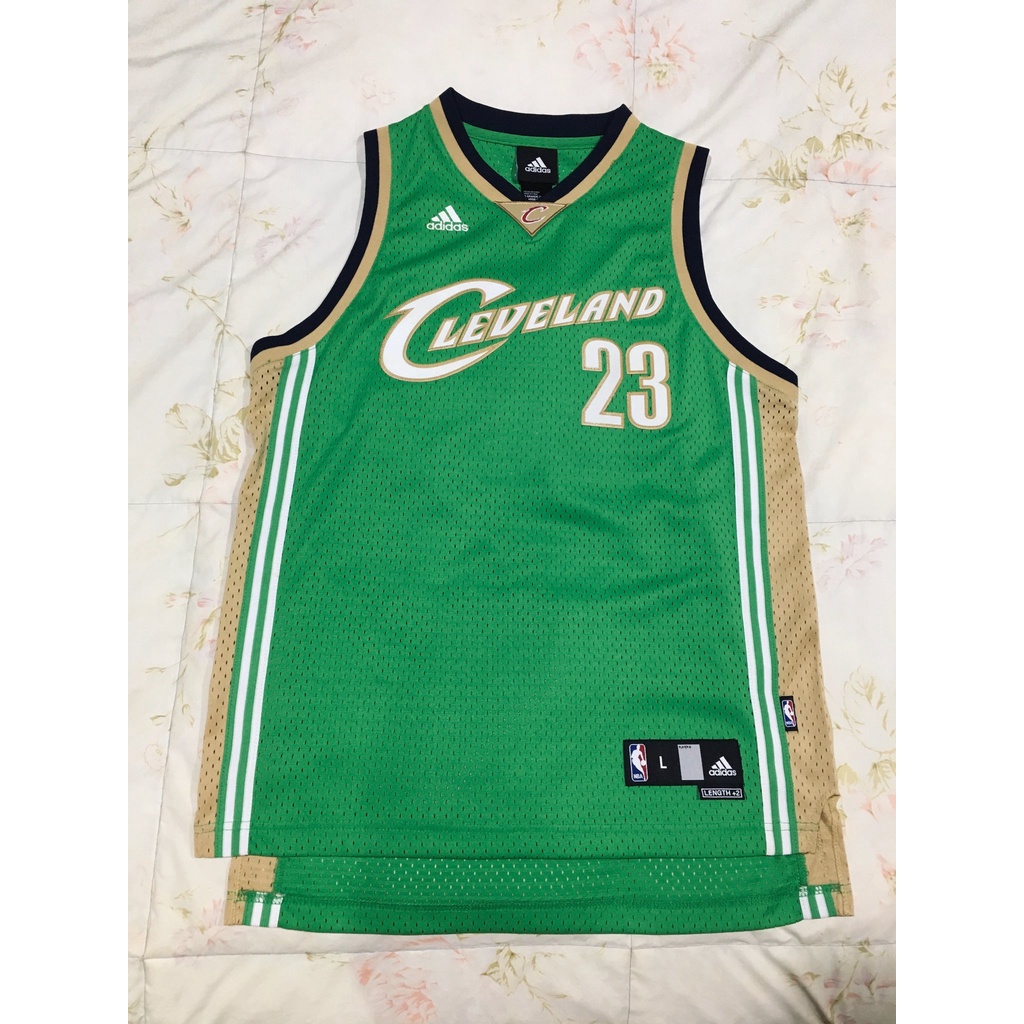 Lebron James 克里夫蘭騎士隊球衣 St Vincent St Mary /Adidas#23(九成新)