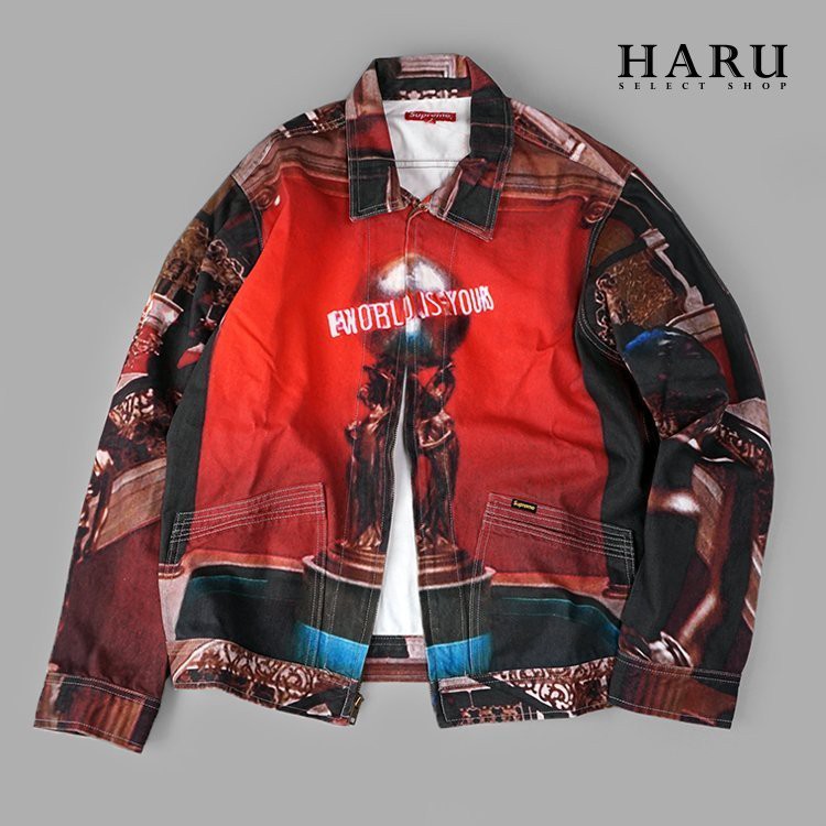 supreme the world is yours jacket