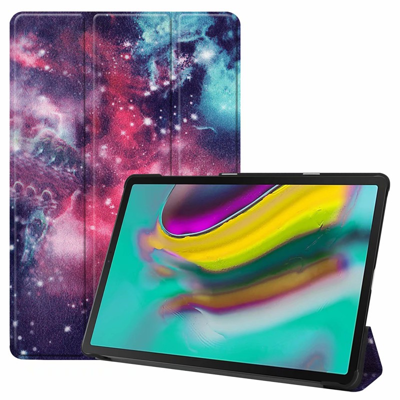 適用於三星Galaxy Tab S5e 平板電腦保護套 Samsung SM-T720 T725 10.5吋彩繪保護殼