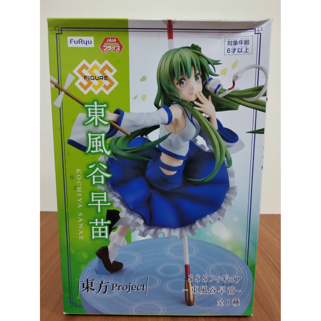日版furyu 東方project Sss 東風谷早苗公仔 蝦皮購物
