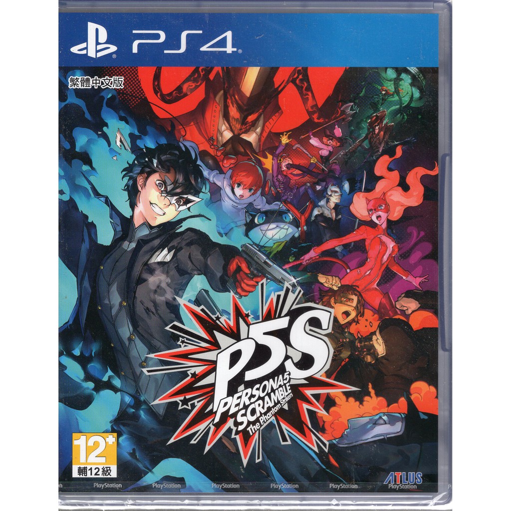 PS4遊戲 女神異聞錄 5 亂戰 魅影攻手 Persona 5 中文亞版【魔力電玩】