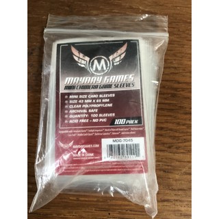 (43x65mm) 4.3*6.5 Mayday Games Magnum Platinum Card Sleeve