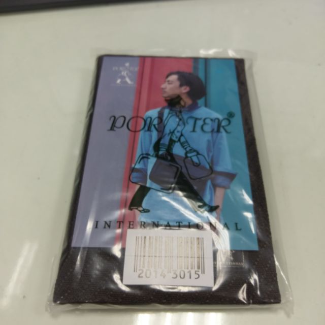 Porter 7-11 咖啡色護照套