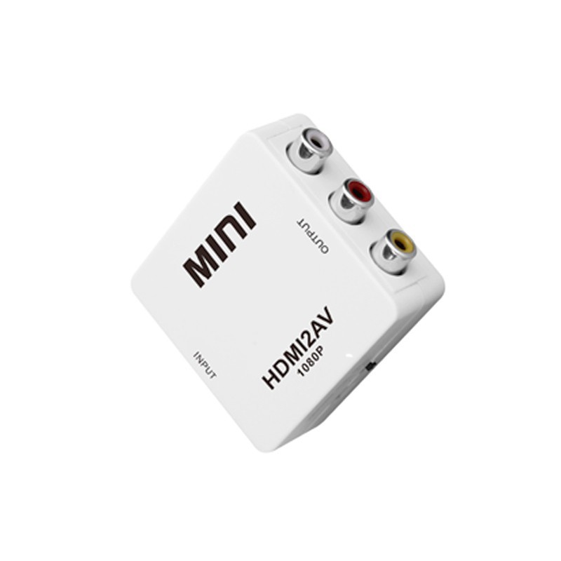 HDMI(1080P)轉AV訊號轉接盒 現貨 廠商直送