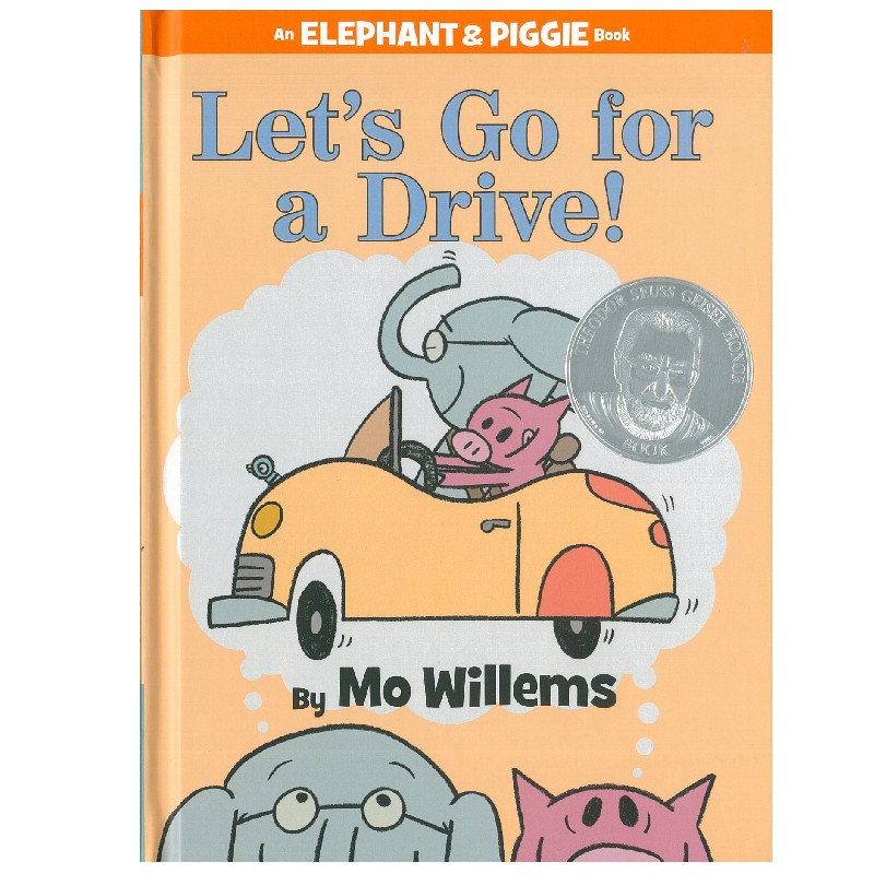 An Elephant &amp; Piggie Book: Let’s Go For A Drive! 書林平民繪本專賣店