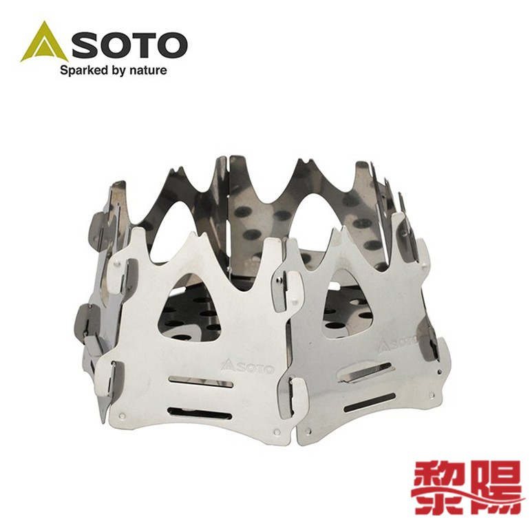 SOTO 日本 迷你焚火台(六面) ST-942 燒烤爐/BBQ/炊具/適合戶外露營/烤肉 50DA05043