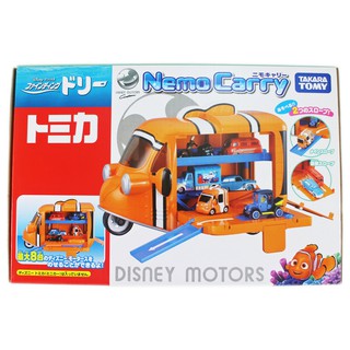 卡漫城 - 尼莫 汽車 收納箱 ㊣版 nemo 收納盒 日版 多美 小 迷你 玩具車 模型 海底總動員 TOMY