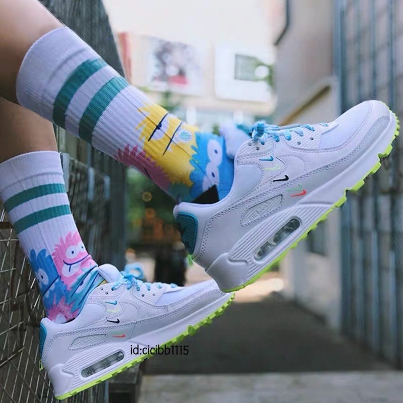 air max 90 south beach on feet