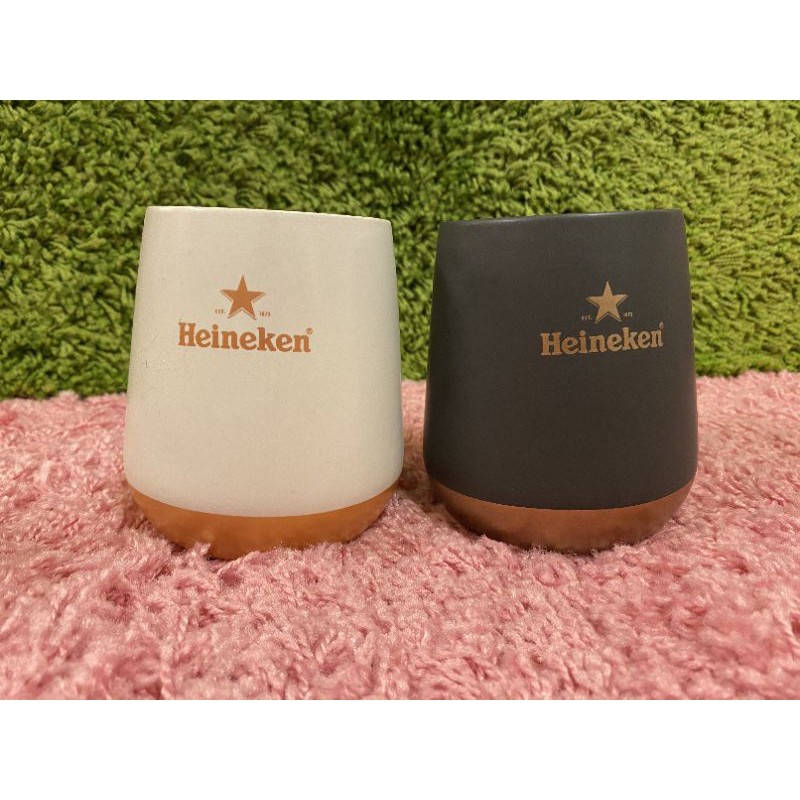 🎀kiki愛漂亮🎀⭐全新現貨⭐海尼根Heineken金星典藏杯/限量絕版品/收藏/啤酒杯/陶瓷杯