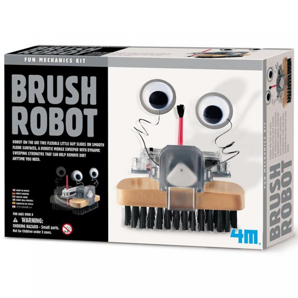 4M 科學探索 Brush Robot 毛刷怪機器人