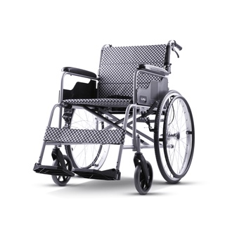 【順康】KARMA康揚鋁合金手動輪椅(大輪)SM-150.2(超值好禮二選一)